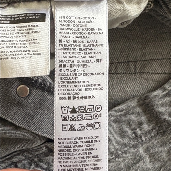 Men’s Levi’s 501 Jeans Size 30x30 Gray - Picture 8 of 8